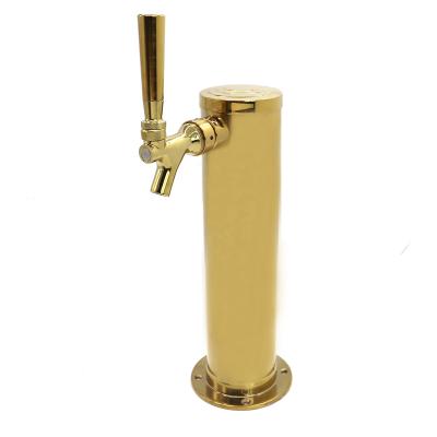 China 3 Holes Stainless Steel PVD 3 Hole Beer Tower for sale