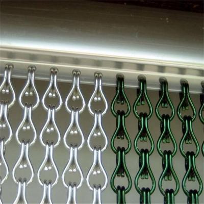 China decorative metal chain curtain for door and celling use en venta