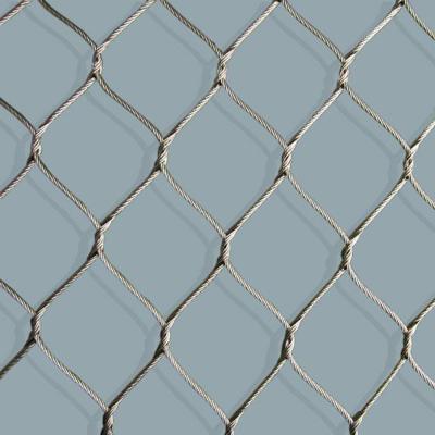 China Ferruled Flexible Stainless Steel Cable Mesh X Tend Mesh for Zoo or Architectural zu verkaufen