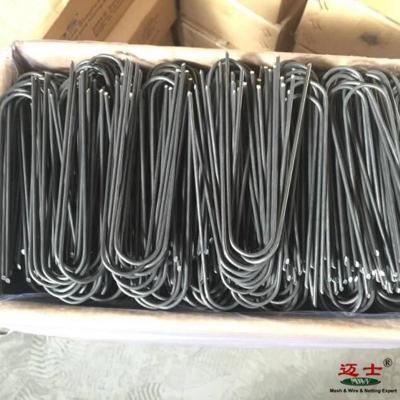 Chine Steel ground sod staples/ Landscape Edging Pin/galvanized stainless steel sod nail à vendre