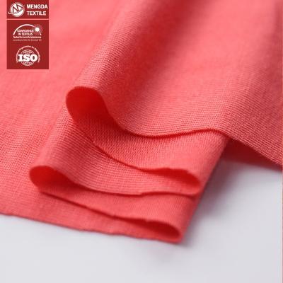 China Linen Fabric Underwear 95 Modal Rayon 5 Spandex Knitted Fabric For Stretch 40s Shirts for sale