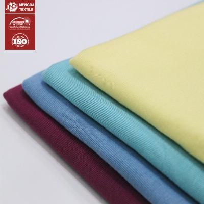 China Stretch 40s 1x1 Viscous Rayon Spandex Rib Knit Fabric for sale