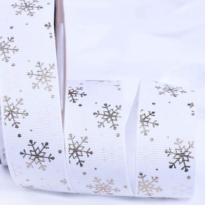 China High Tenacity Personal Custom Ribbon Printing Logo Christmas Gift For Gift Packing Decoration for sale