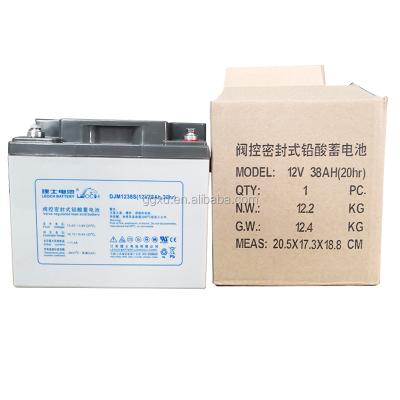 China ODM Logo Lead Acid Storage UPS AGM GEL VRLA Battery 12V 38AH for Electric Power Systems OEM for sale