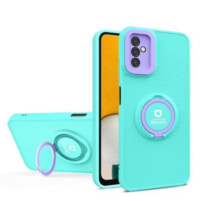 China Shockproof For Samsung A10 A20S A50 A70 Luxury Cover Case 360 ​​Degree Rotating Magnetic Ring Stand Holder Phone Case For Samsung A13 4G 5G for sale