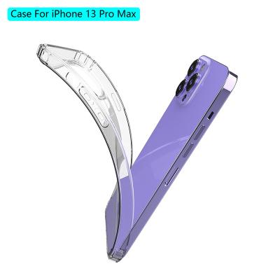 China 1.0 Mm Thickness TPU Shockproof Ultra Thin Soft Soft Case For iPhone 14 Pro Max 13 12 11 7/8plus for sale