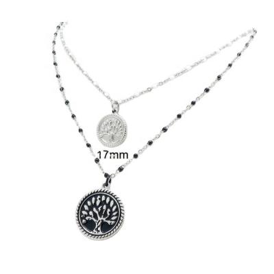 China Custom Polished High Vintage Family Tree Of Life Necklace Pendant For Womens Mens Gifts Jewelry for sale