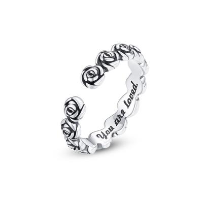 China African Design 925 Sterling Silver Women Accessories Rings from Ethnic Jewelry Wholesale Supplier for sale