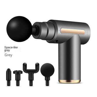 China 2021 Hot Sale New Design Amazon Mini Professional Handheld Massager Fascial Gun Apparatus Mini Fascia Gun Muscle Massage for sale