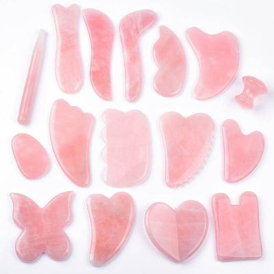 China 100% Blood Vessel Removal Body Massage Gua Sha Tool Nature Jade Stone OME Logo Massage Tool Guasha Scraping Tip for sale