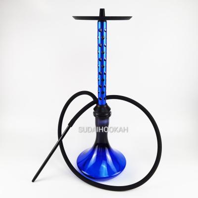 China Factory Custom Hot Selling Round Hole Aluminum Nylon Stainless Steel Hookah for sale