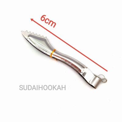 China Factory Direct Metal Stain Metal Hookah Clip Hot Selling Medium Carbon Clip for sale