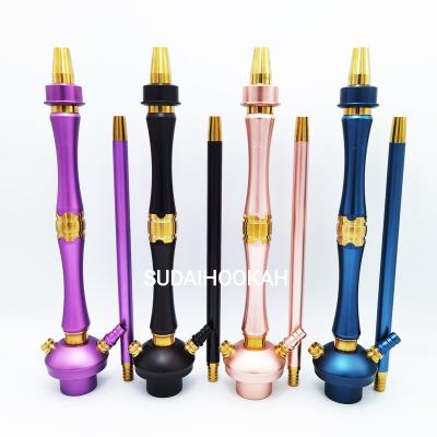 China Stainless Steel Factory Outlet , 2022 Hot Selling Large Aluminum Stainless Steel Hookah for sale