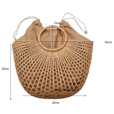 China Fashion Straw Bag Manufacturer New Custom With Sand Reed Lining Straw Bag For Women for sale