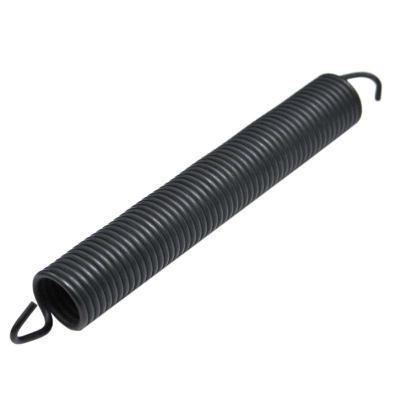 China China factory wholesale extension spring spiral with hook black carbon steel tension spring for sale