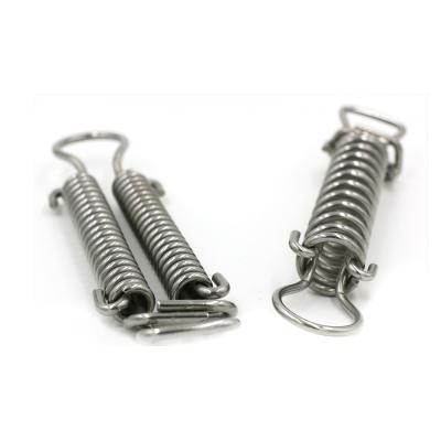 China China Spring Manufacturer Custom Stainless Steel Spiral Swing Extension Spring with Hook Mooring Spring for sale