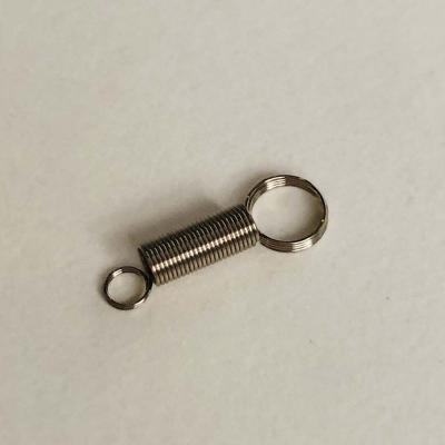 China Free Sample Small Size Open Hook Tension Spring Spiral for sale