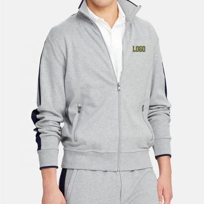 China OEM Waterproof Viable Men Zip Up Fitness Sweatshirt Pullovers 100% Polyester Hoodie Sweatshirt Custom Made for sale