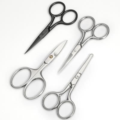 China 2021 Stainless Steel Craft Scissors Makeup Tool Grooming Scissors Facial Hair Trimming Scissors For Eyebrow Eyelash for sale