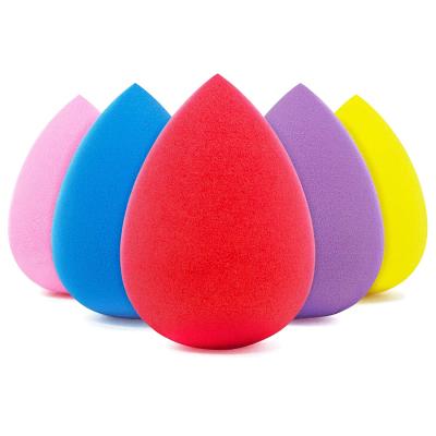 China Soft Egg Shape Beauty Base Makeup Powder Puff Cosmetics Makeup Sponge Blender Puff Egg Set for sale