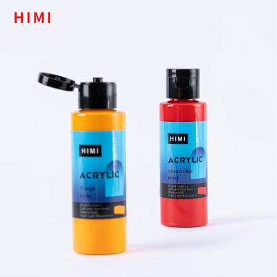 China Himi Outdoor Pigment Acrylic Color Paints Acrylic Set 60Ml Acrylic Paint 60ML for sale