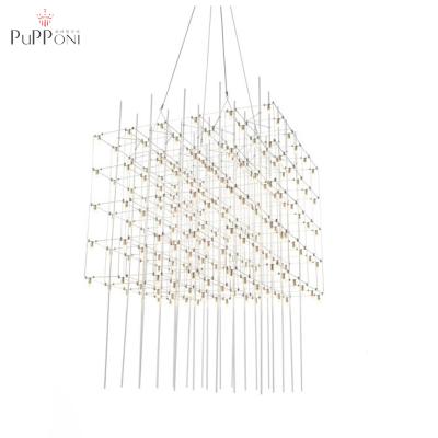 China Modern Creative Sky Star Cubic Chandelier for sale