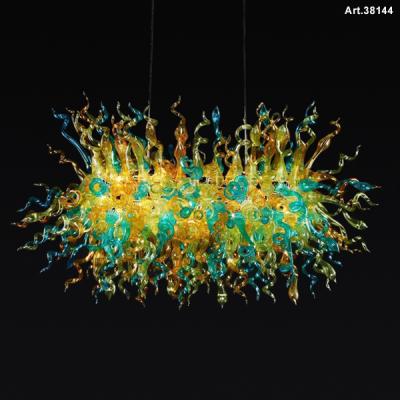 China Chihuly Style Hand Blown Glass Modern Art Chandelier for sale