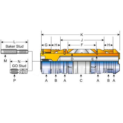 China CEMENT RETAINER-WIRELINE SET/DRILLABLE DRILL MODEL GOOD BKR LITE for sale