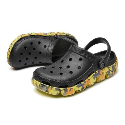 China Colored Dye Flat Garden Tie Design Kids Shoe Clog Garden Shoes Platform Clogs For Men Shoes Sandal Clogs for sale