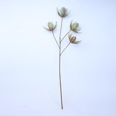 China Green Environmental Protection Mini Foam Decorative Model Flowers Wedding Bouquet Artificial Foam Flower For Wedding Flowers for sale