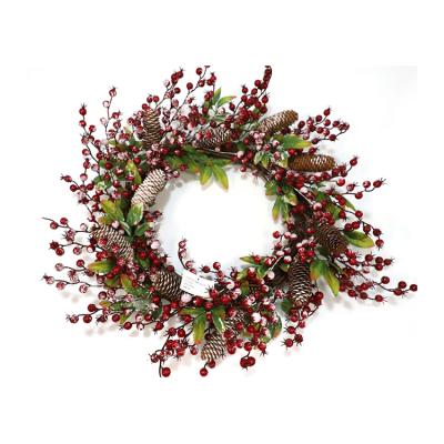 China New Christmas Wholesale Design Promotional Christmas Decoration Best Sale Artificial Wreaths for sale