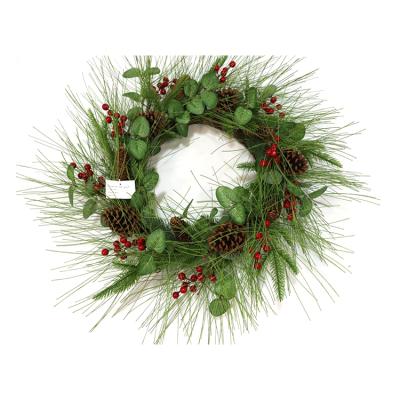 China Christmas Factory Offer Professional Christmas Front Door Wreath Supplies for sale