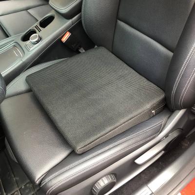 China Anti-Bacteria FREE Sample-Driver Cushion Anti-Slip Cushion Car Cushion Back Pain Relief Mesh Wedge Memory Foam Car Cushion for sale