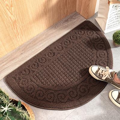 China Wholesale Washable Fiber Carpet Polypropylene Entrance Floor Mat For Main Entrance Door Floor Mat Outside Outdoor Mat for sale