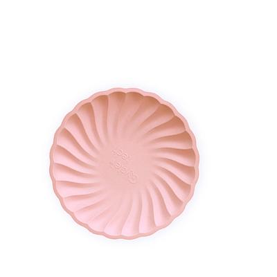 China Modern Stylish Cake Mache Paper Plates Custom Disposable Food Disposable Paper Plates For Tea Party for sale