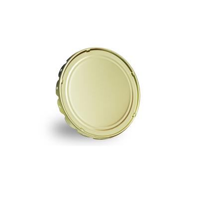 China Tin Can Easy Open Top Lids 305MM Round Non Refillable End Of Tinplate Bottom for sale