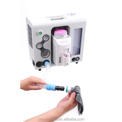 China Adult & Pediatric (3kg Over) Veterinary Use CE Marked Portable Anesthesia Machine for sale