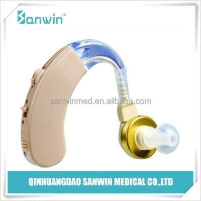 China 2016 Hot Selling High Quality CE and ISO Approved BTE F 137 Cheap Ear Hearing Aid 4.6*3.8*0.9cm for sale