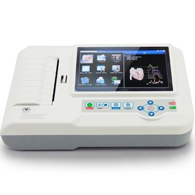 China 6 Channels ECG600G Hospital Apparatus ECG Machine With ecg Cable ECG600G for sale