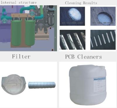 China Low Discharge Stencil Cleaning Machine （Stable Pcb Cleaning Equipment） for sale