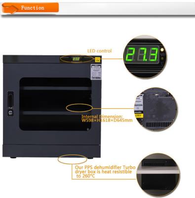 China LED steuern elektronische Feuchtigkeits-Entfeuchter-Kamera-trockenes Kabinett/elektronisches trockenes Kabinett zu verkaufen