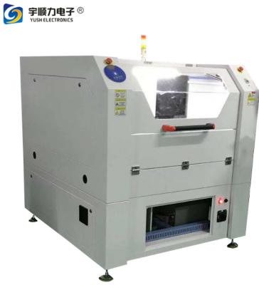 China Schneider-Blech-Schablonen-Lasers Depaneling Laser-10w Maschine Smt, das Ausrüstung schneidet zu verkaufen