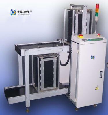 China Touch Screen SMT PCB Magazine Loaders And Unloaders With 4 Magazines for sale