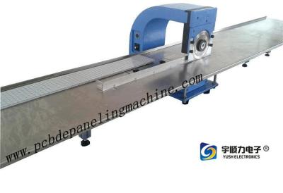 Cina 420X PWB tagliato v di 400mm x di 280 25Kg 110/220V 60W che depaneling la guida di web a macchina, su e giù 2 lame circolari, taglio del PWB in vendita