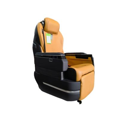 China Leather VIP modification electric reclining rotation leather van seat luxury chair for MPV LIMO V class vito sprinter v250 vario viano for sale