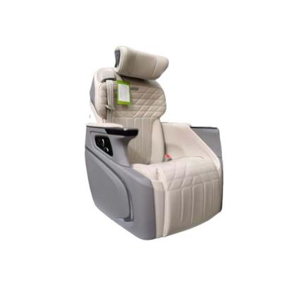 China Leather Luxury heating massage VIP Electric Van modification Seat For Metris Alphard Sienna Coaster Hiace for sale