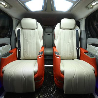 China Leather Custom Auto VIP Leather Car Seat for Modification MPV Limousine van alphard coaster Sienna Hiace Carnival luxury car seat for sale