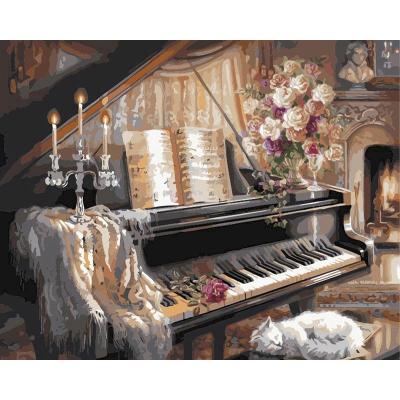 China American Style DM99090 Wholesale home decor embroidery wall landscape seascape picture 5d full drill custom oil paint by numbers kits for sale