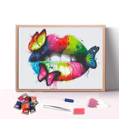 China Modern DM-102  Custom arts craft canvas wall art 5d  diamond dot painting with AB drills for sale