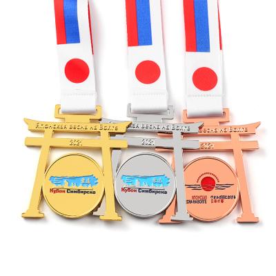 China Professional High Quality Metal OEM Factory Design Free Medal Customize Sports Medal Custom Medal for sale